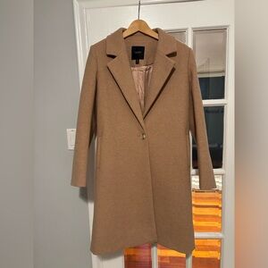 Evernew Tan Wool Blend Coat